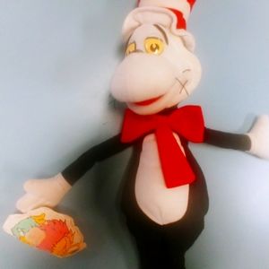 Dr. Seuss Cat in the Hat stuffed book character